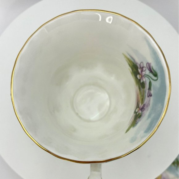 Vintage Royal Albert Bone China England Country Scenes Dingle Dell Teacup and Sa - Picture 10 of 15